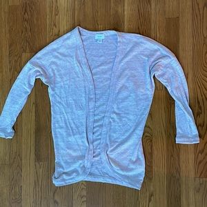 Old Navy L light pink classic cardigan. No buttons or zipper. EUC